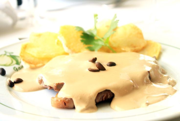 coffee steak - traditional portuguese dish from lisbon