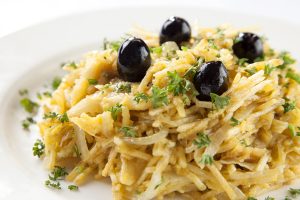 Codfish Dish - Bacalhau a Bras - Lisbon - Portugal