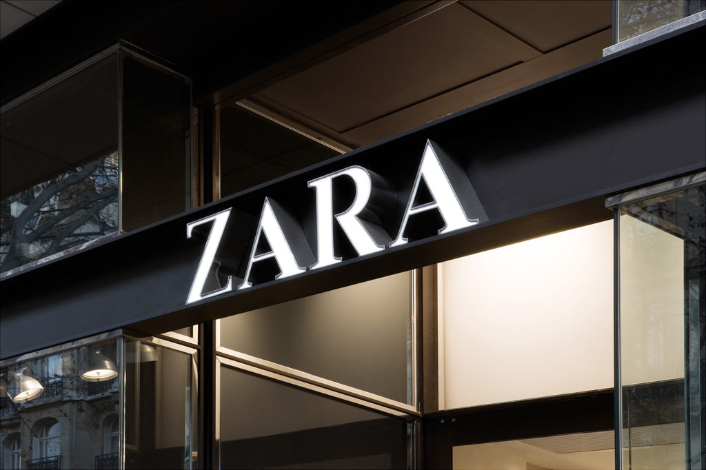 Zara sign