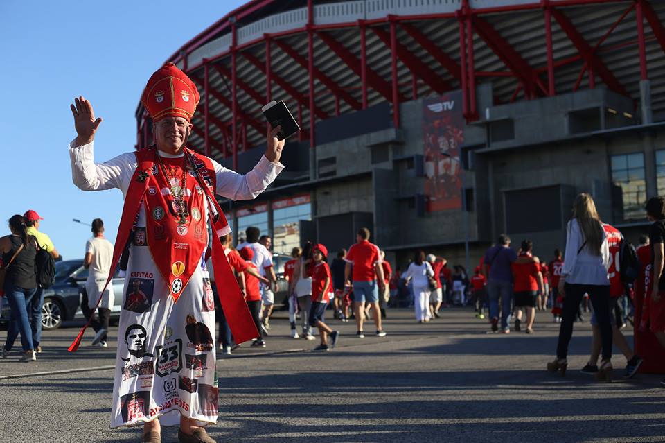 Benfica supporters at Estadio da Luz - Lisbon